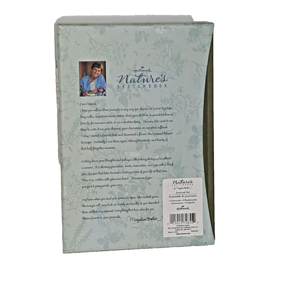 Hallmark Marjolein Bastin 3 JOURNALS Hardcover Discover Renew Bloom No Writing - Picture 5 of 8